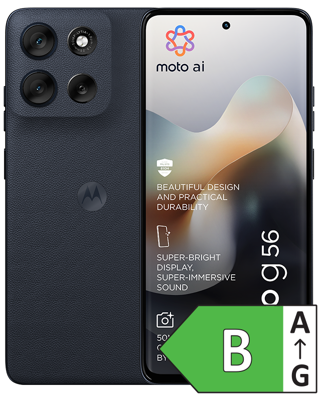 Motorola G56 5G 256GB Black Oyster